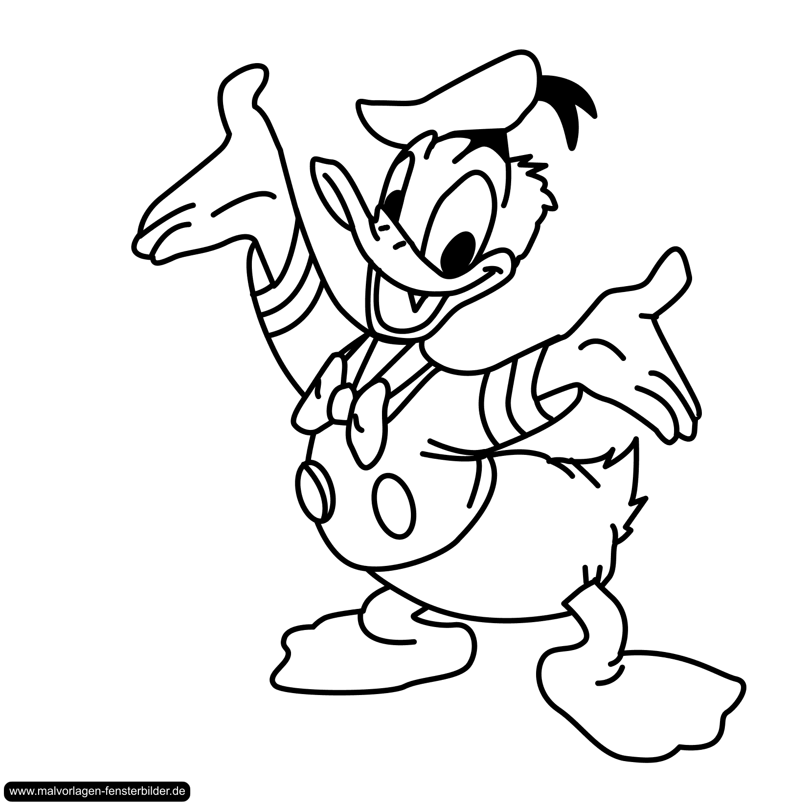 baby donald duck coloring pages free printables - photo #28