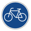 Verkehrszeichen-Sonderweg-Radfahrer